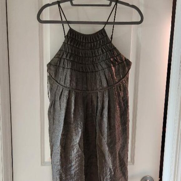 Adrianna Papell Dresses & Skirts - Adrianna Papell Beaded Halter Cocktail Dress